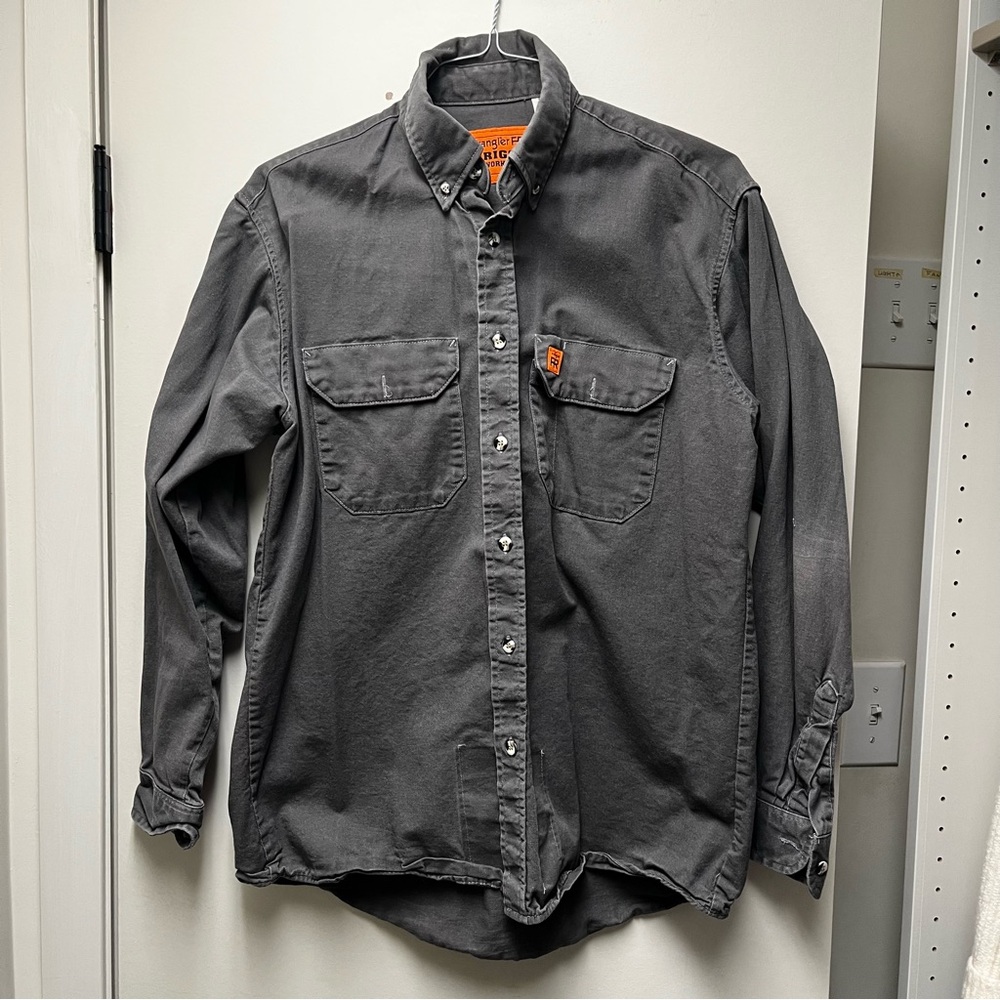 Wrangler FR Riggs Workwear Gray Shirt